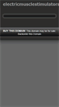 Mobile Screenshot of electricmusclestimulators.com